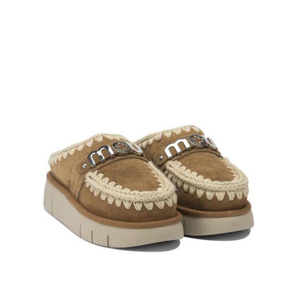 Mou Bounce Clog Metal Logo Slipeprs IT 38 Women - Picture 2 of 5